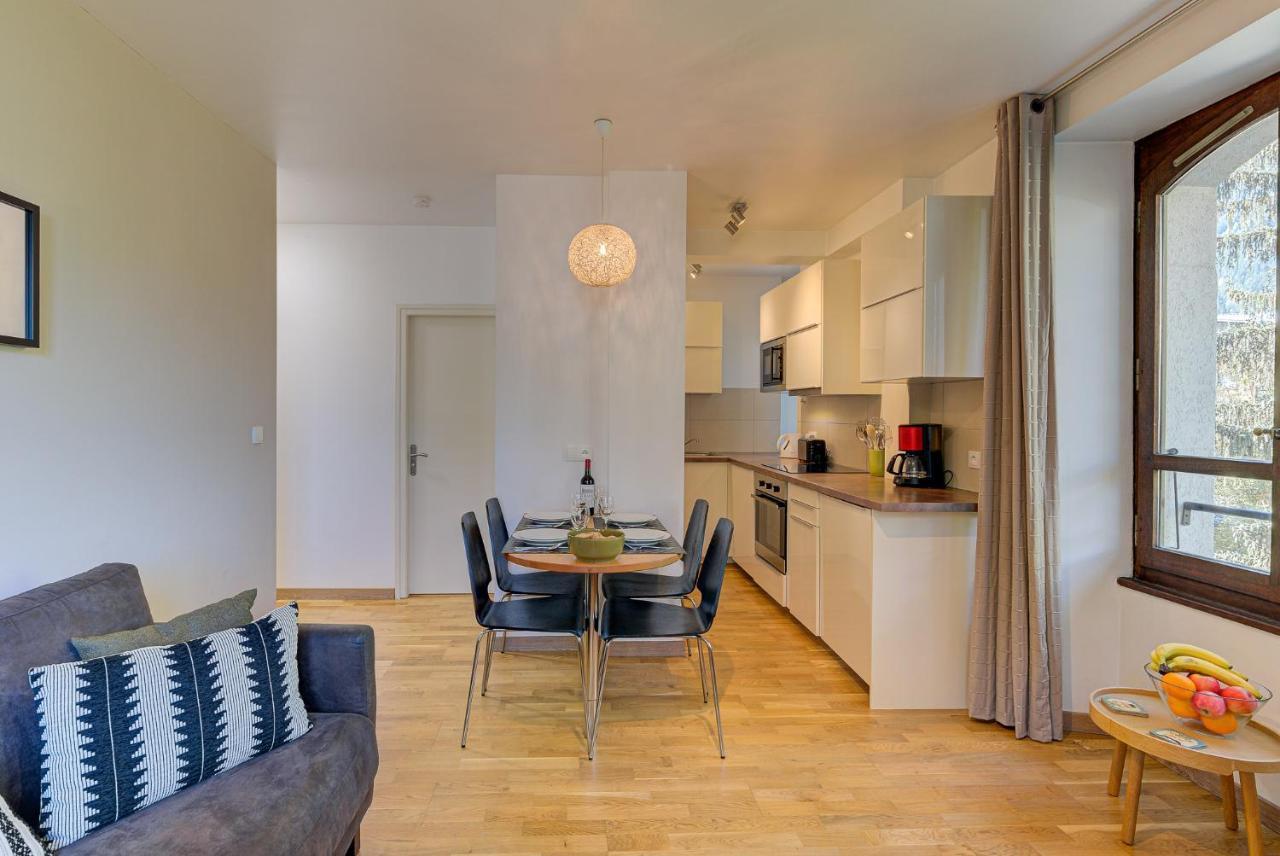 Apartment La Roseraie - Alpes Travel - Central 霞慕尼 外观 照片